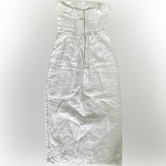 NEW | Reformation Marcella Linen Dress | Size 0 - Picture 5 of 6